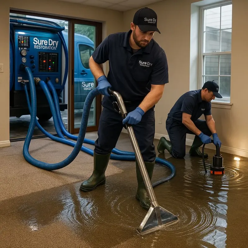 Water Extraction and Removal process in Farmers Branch, TX